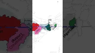 States of India Through which the Tropic of Cancer Passes |   IAS IPS IRS CDS NDA  |  Mentee