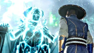 MORTAL KOMBAT 11 - Raiden Meets Elder Gods & Asks About Dark Raiden From Future (MK11 2019) PS4 Pro