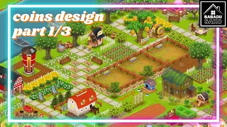 EP.188 : Coins design part 1/3 - HayDay FarmDesign!