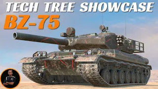 BZ-75 SHOWCASE | New derp heavies |  WoT Blitz