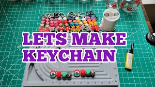 This is How I Make Silicone Keychain/ keyChain Tutorial/ Etsy Seller/ Mom Entrepreneur