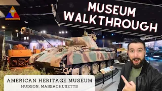 American Heritage Museum Walkthrough | World-Class Military Vehicle Collection