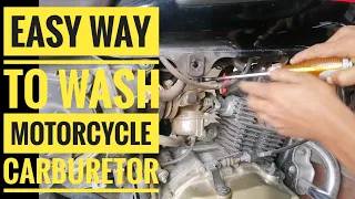 Motorcycle Carburetor Wash | TVS RADEON Carburetor | Gearz & Spares | Hasan The Rider | Nova 3i