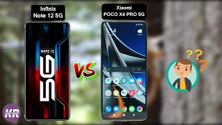 Infinix Note 12 5G Vs Xiaomi POCO X4 Pro 5G | Full Specifications Comparison | Which is Best | 2022