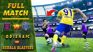 ⚡Odisha FC vs. Kerala Blasters : Indian Super League 2023-24 | 1st Knockout | Full Match 🔥