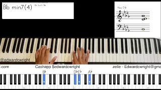 Piano | in Db |  6 7 Part 2 #piano #taughtwright