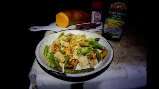 Truck Camping: My "go-to" nomad meal - EASY TO MAKE!