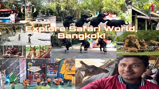 Exciting Safari World 🐘🐘 in Thailand | Exploring Animal world🦧🦧| Thailand series part - 1 #thailand