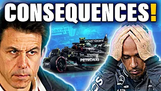 Furious Mercedes Reveal Bad News For Hamilton After Rookie Error!