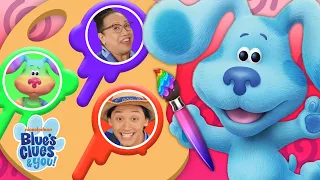 Guess the Missing Color Game: Songs + Sing-Alongs! 🎵🔵 w/ Blue, Josh, & Lola | Blue's Clues & You!