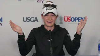 Nelly Korda Tuesday Press Conference 2024 79th Womens US Open © USGA