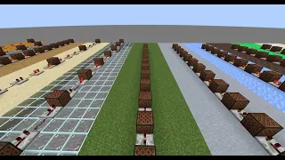 マイクラでチピチピチャパチャパを演奏してみた