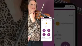 How to tune your violin as a beginner violinist #shorts