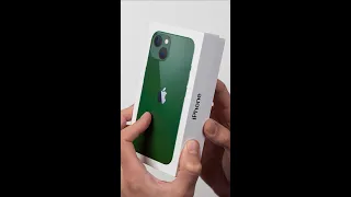 Green iPhone 13 Unboxing