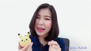 How to crochet an amigurumi Pikachu :Easy Crochet Doll Tutorial