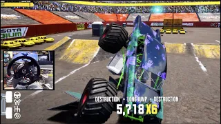 MONSTER Truck Championship PC -Career Mode Ep1 - GRAVE DIGGER Tribute Freestyle / Customization!!