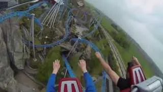 Blue fire Megacoaster powered by GAZPROM Europa Park