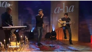 [A-ha FR] A-ha Under the Makup Acoustique - Aspekte ZDF 05/09/2015