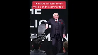 Dan Pena -" Kid turned 20k to 70 mil"