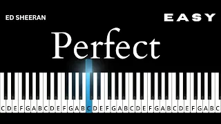 Perfect - ED Sheeran | EASY Piano Tutorial | Can You Play It Perfectly?