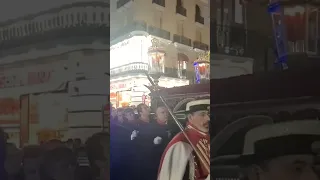 Procesión Del Cristo  de los Alabarderos Viernes Santo Madrid España