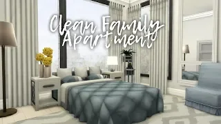 Clean Family Apartment || The Sims 4 Apartment Renovations: Speed Build