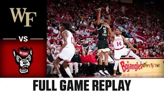 Wake Forest vs. NC State Full Game Replay | 2022-23 ACC Men’s Basketball