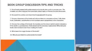 NCompass Live: How to Lead a Book Group With No Discussion Questions Provided