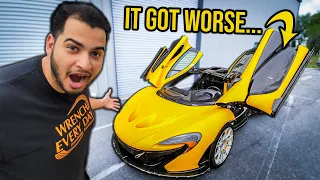 Rebuilding A Flooded $2,000,000 McLaren P1 | Part 2