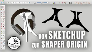 SKETCHUP-Modelle mit der SHAPER ORIGIN fräsen | FaceSVG-Tutorial