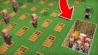 ПОЧЕМУ ВСЕ ЖИТЕЛИ ПЕРЕЕХАЛИ В ПОДЗЕМНЫЙ ДОМ В МАЙНКРАФТ | Компот Minecraft