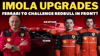 Ferrari's Aerodynamics Imola Upgrades will challenge Red Bull for Win!