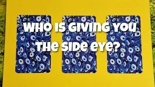 🔮 Who is giving you the side eye & why? 🔮 pick a card tarot 💖 timeless ✨️