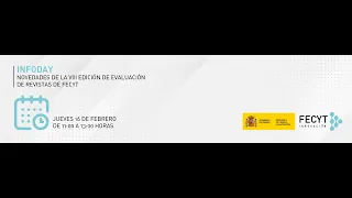 Infoday sobre la VIII edición de la Evaluación de Revistas científicas españolas