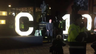 Brendan Rodgers emotional speech to the Celtic Fans outside Celtic Park