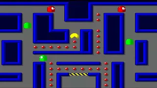 AMIGA OCS Super Pacman 92 Improved Version 1992 ~ PAC MAN CLONE DEC By Pendle europA FW h By Diko Is