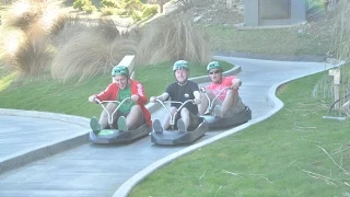 Skyline Queenstown, New Zealand Luge Luging   Advanced Track