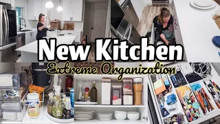 EXTREME KITCHEN ORGANIZATION / ORGANIZE WITH ME / CLEAN DECLUTTER AND ORGANIZE MOTIVATION