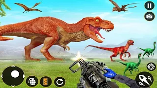 Wild Dinosaur Hunting Dino Sim _ Android GamePlay
