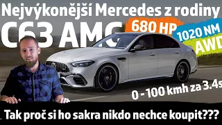 Proč si nikdo nechce koupit novou C63 AMG? Je přece nejvýkonější v historii