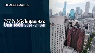 777 N Michigan Ave Unit 1800 Chicago, IL Laricy Properties Drone Tour Listing Video