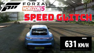 631 KM/H FH5 Porsche Taycan Turbo S Speed Glitch