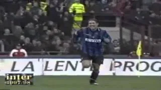 Serie A 1997-1998, day 26 Milan - Inter 0-3 (2 Simeone, Ronaldo)