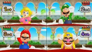 Mario Party 9 - All Split Screen Minigames