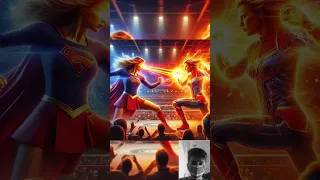 Super Girl Vs Captain Marvel💥(Revenge For the Wonder Women)#trendingshorts #marvel #dc #edit #shorts