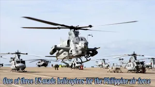 One of three US made helicopters for the Philippine air force!