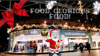 The Christmas Food Shop: Marks & Spencer's Festive Range! Vlogmas Day 20!