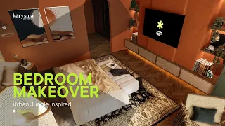 BEDROOM MAKEOVER: 40sqm with en-suite Bathroom | Urban Jungle