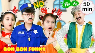 Ôi Không! Hà Phương Bị Người Xấu Bắt Đi Rồi | Kỹ Năng An Toàn | Bon Bon Funny Lồng Tiếng Việt