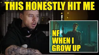 First Time Reaction to NF - When I Grow Up | this Hit Me Deep